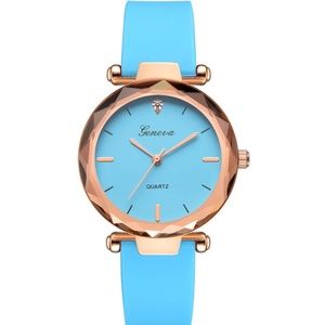 "The Winged Victory" Women's Watch in Baby Blue